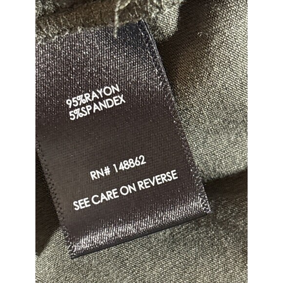 TORRID WOMENS Olive Green Jersey Flounce Culotte Jumpsuit SIZE 2 - Picture 14 of 15